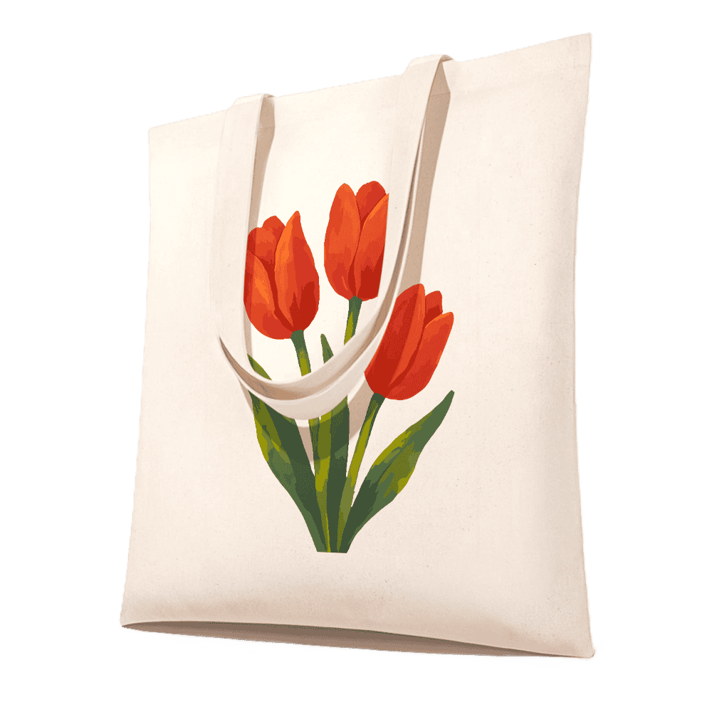 Tulips & Blossoms Tote