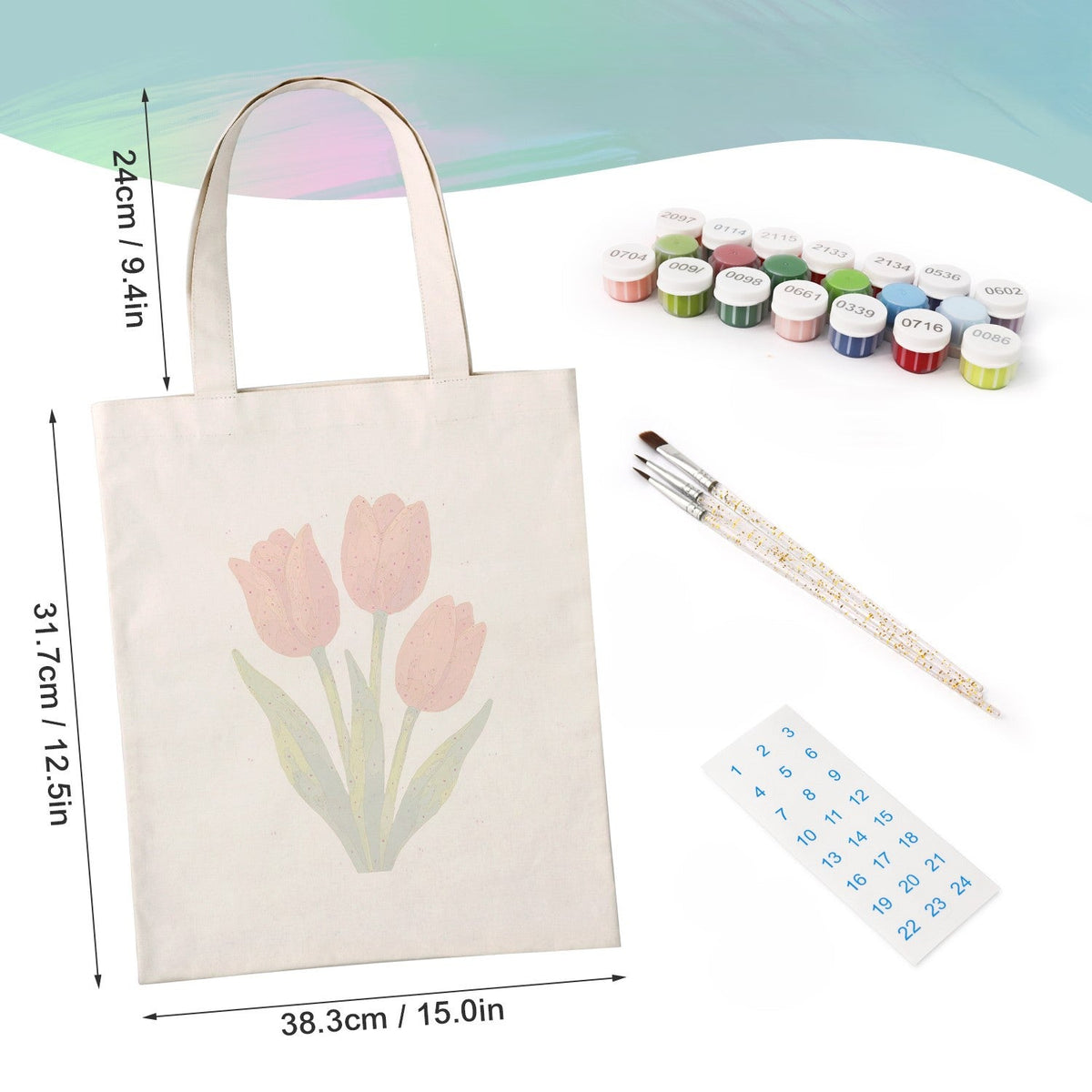 Tulips & Blossoms Tote