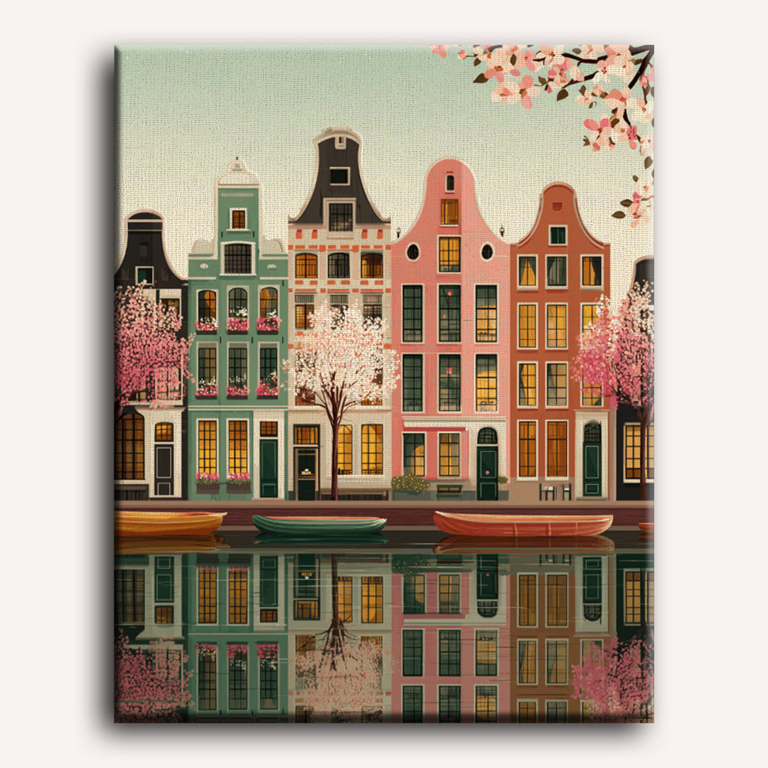 Springtime Amsterdam Charm