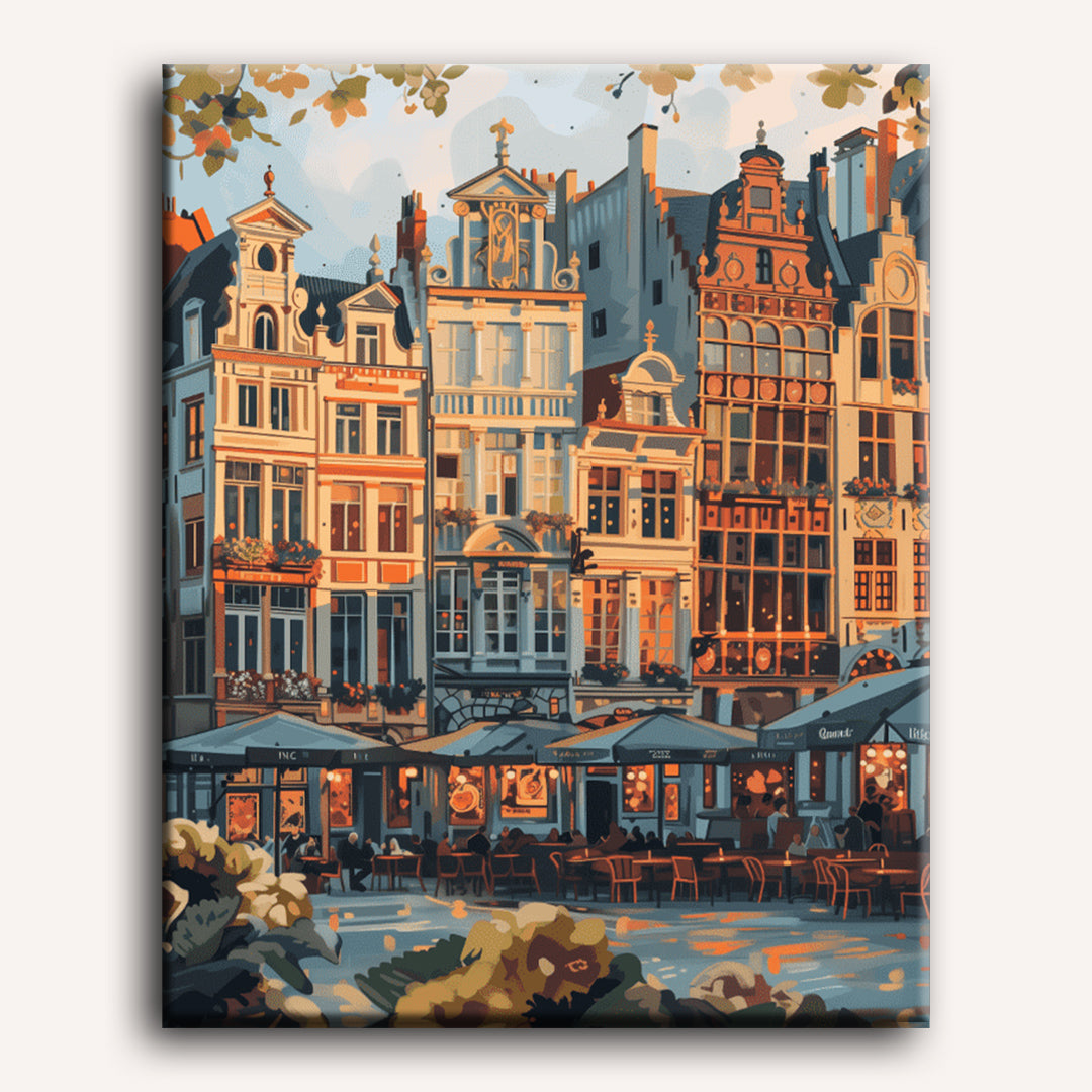 Brussels Sunset & Charm