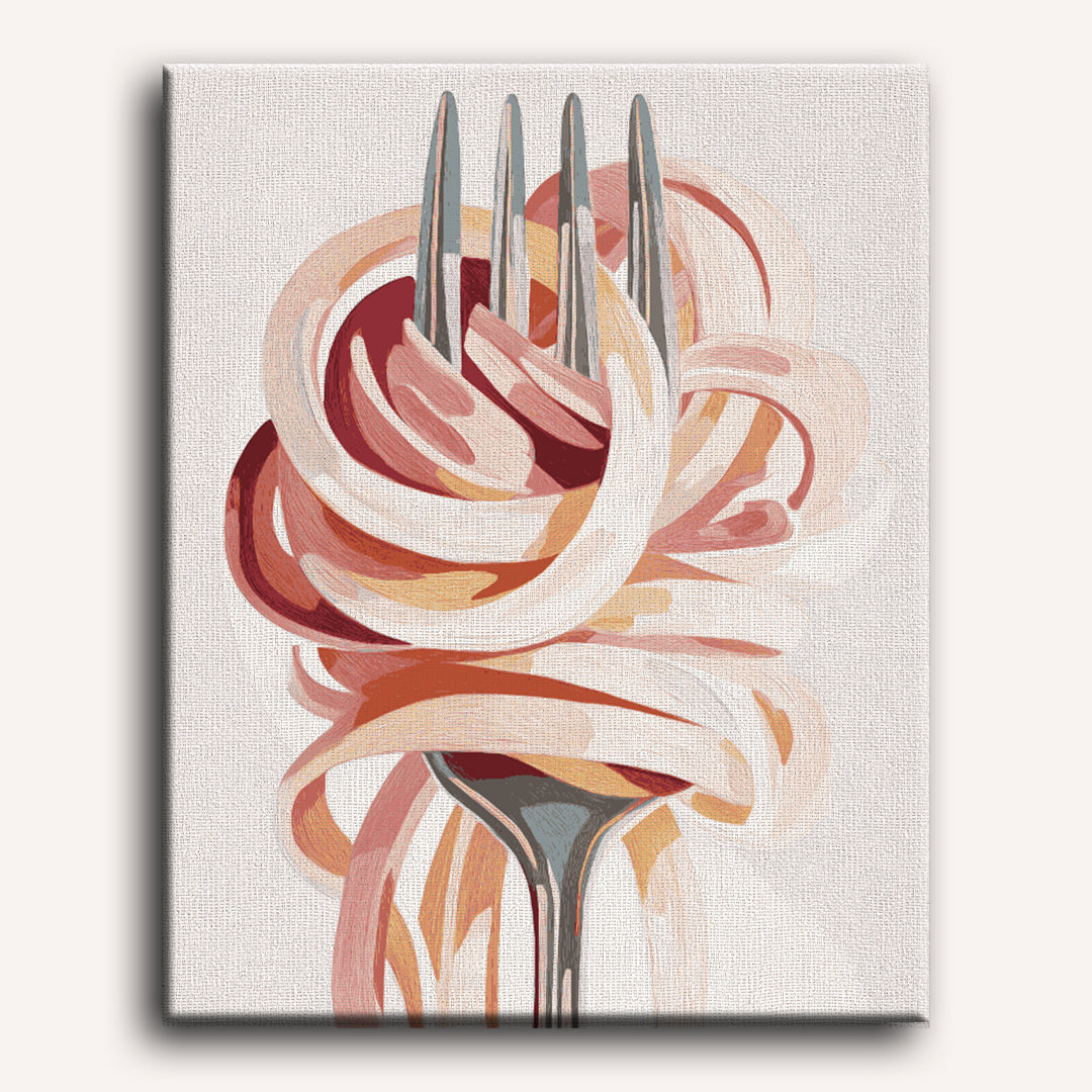 Twirling Pasta Delight