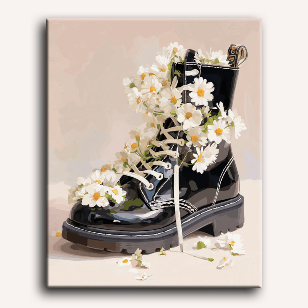 Spring Steps & Daisies