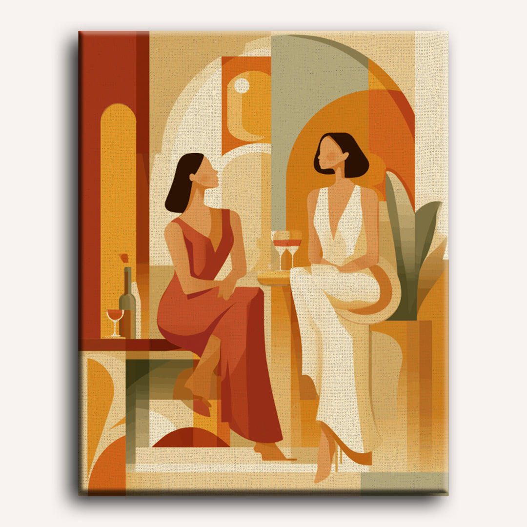 Elegant Conversations in Color
