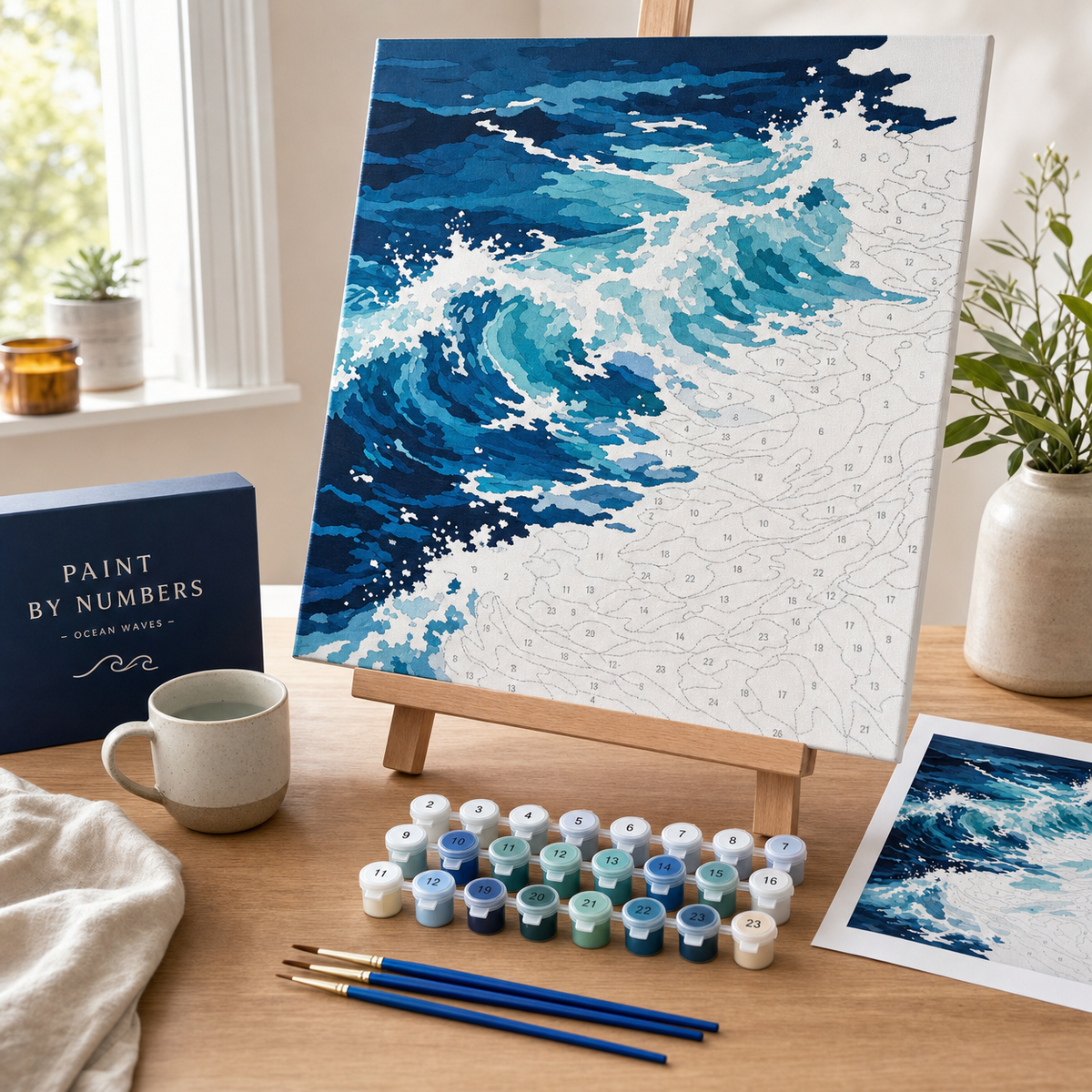 Abstract Ocean Waves