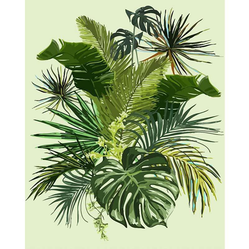 Lush Leaves in Bloom