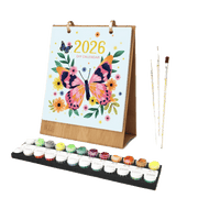 Butterfly Whimsy Desk Calendar 2026