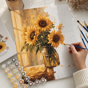 Golden Hour Sunflowers