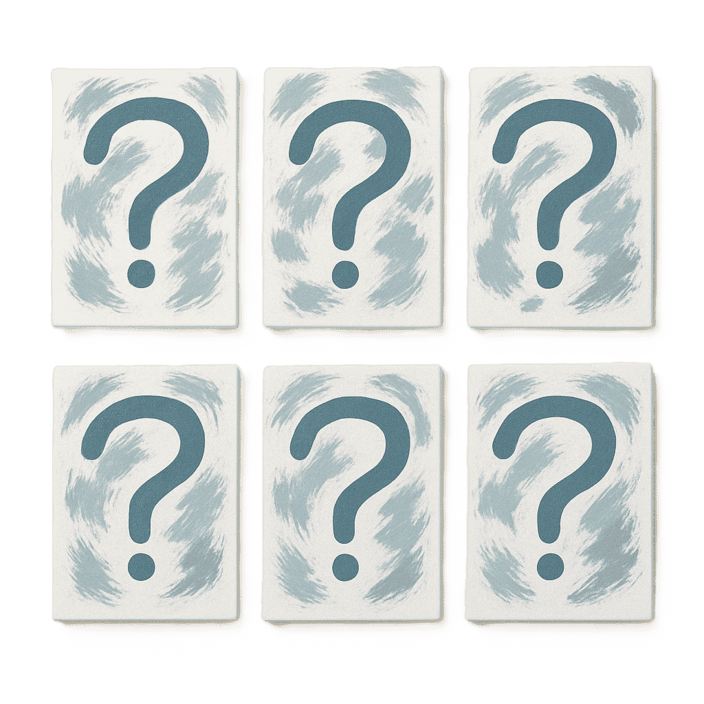 6 Mini Paintings - Enigmatic Charm Set