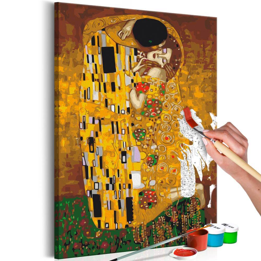 Klimt's Embrace | Paint by Numbers