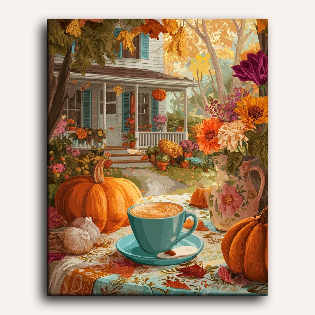 Autumn Morning Coffee & Charm