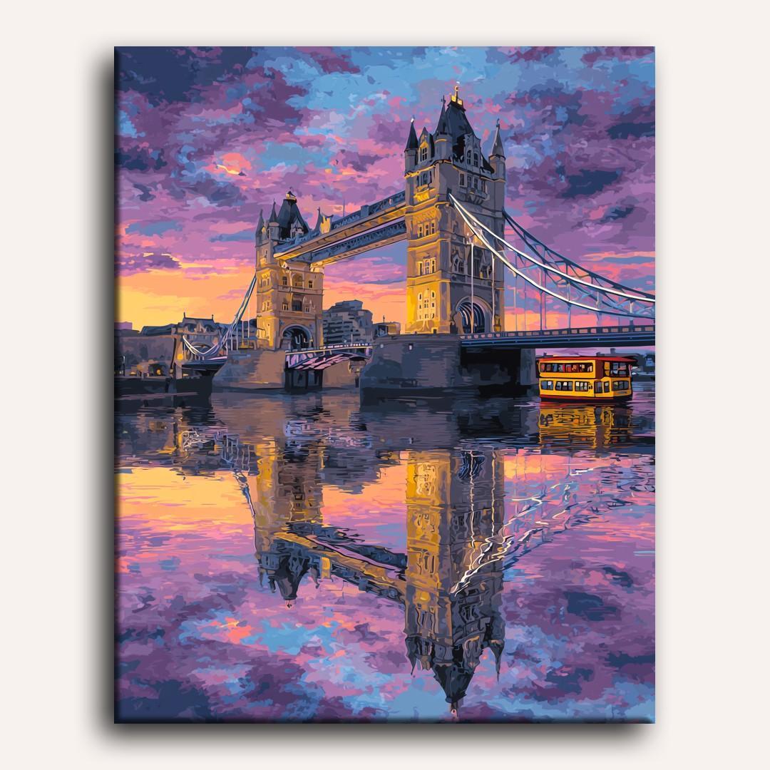 Tower Bridge’s Reflective Glow