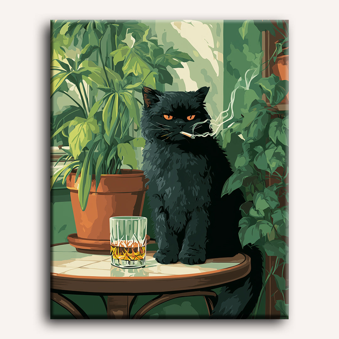 Whimsical Grumpy Cat