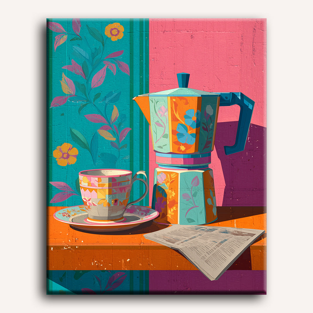 Colorful Café Bliss