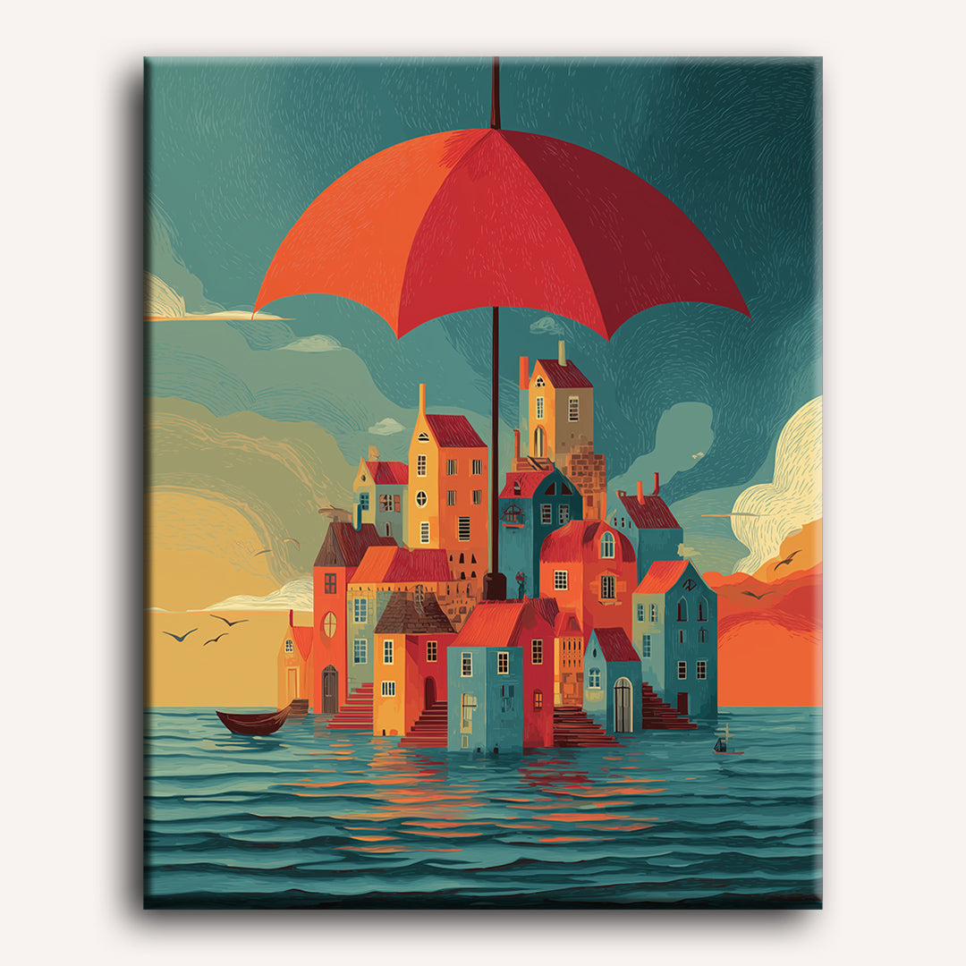 Whimsy Under the Umbrella