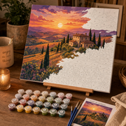 Sunset Over Tuscany
