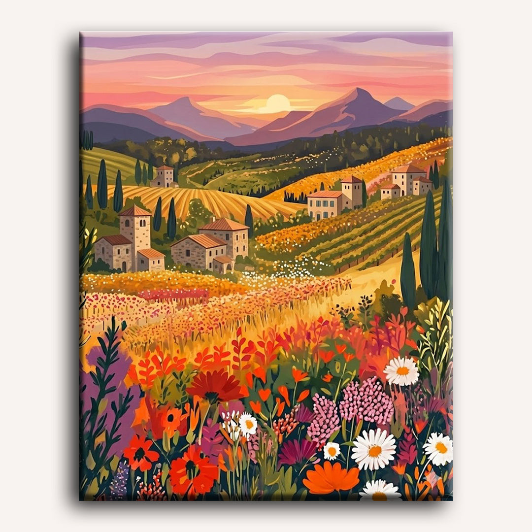 Wildflower Meadow | Paint by Number